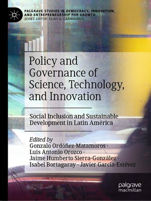 cover image of Policy and Governance of Science, Technology, and Innovation